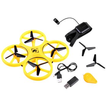 Rankomis valdomas dronas + Quadrocopter nuotolinio valdymo pultas RC0573